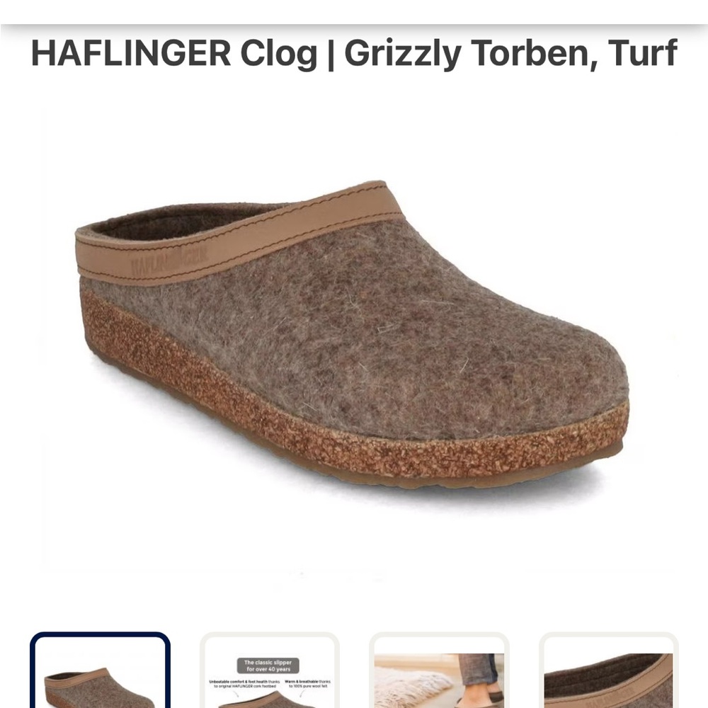 Haflinger Grizzly Torben Clogs